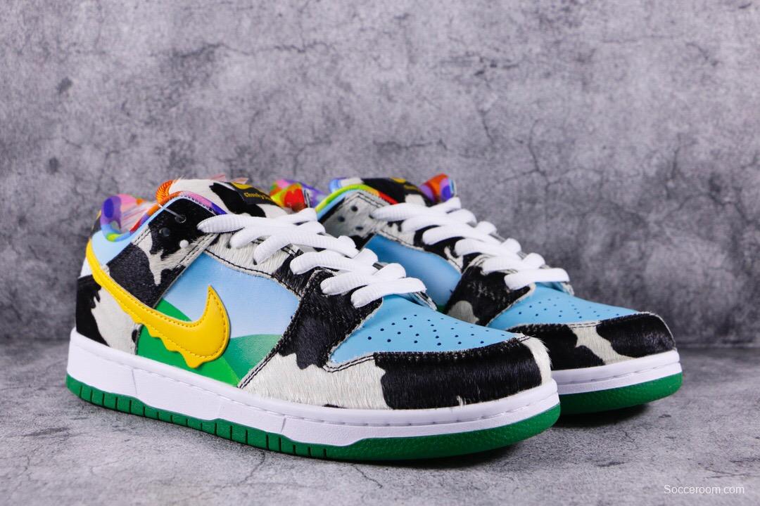 Ben & Jerry's x NK SB Dunk Low Pro QS Chunky Dunky（Special packaging）