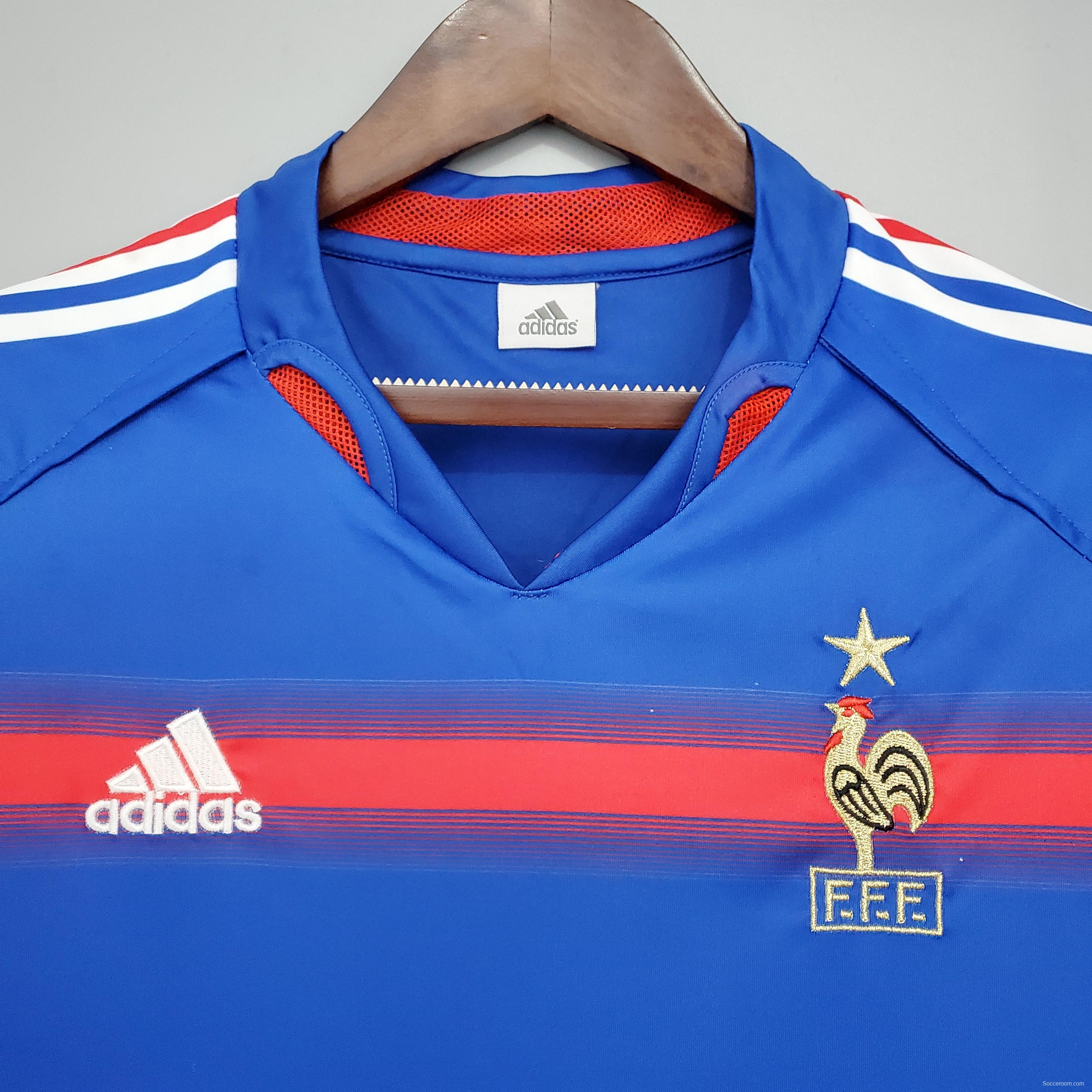 Retro France 2004 home Soccer Jersey