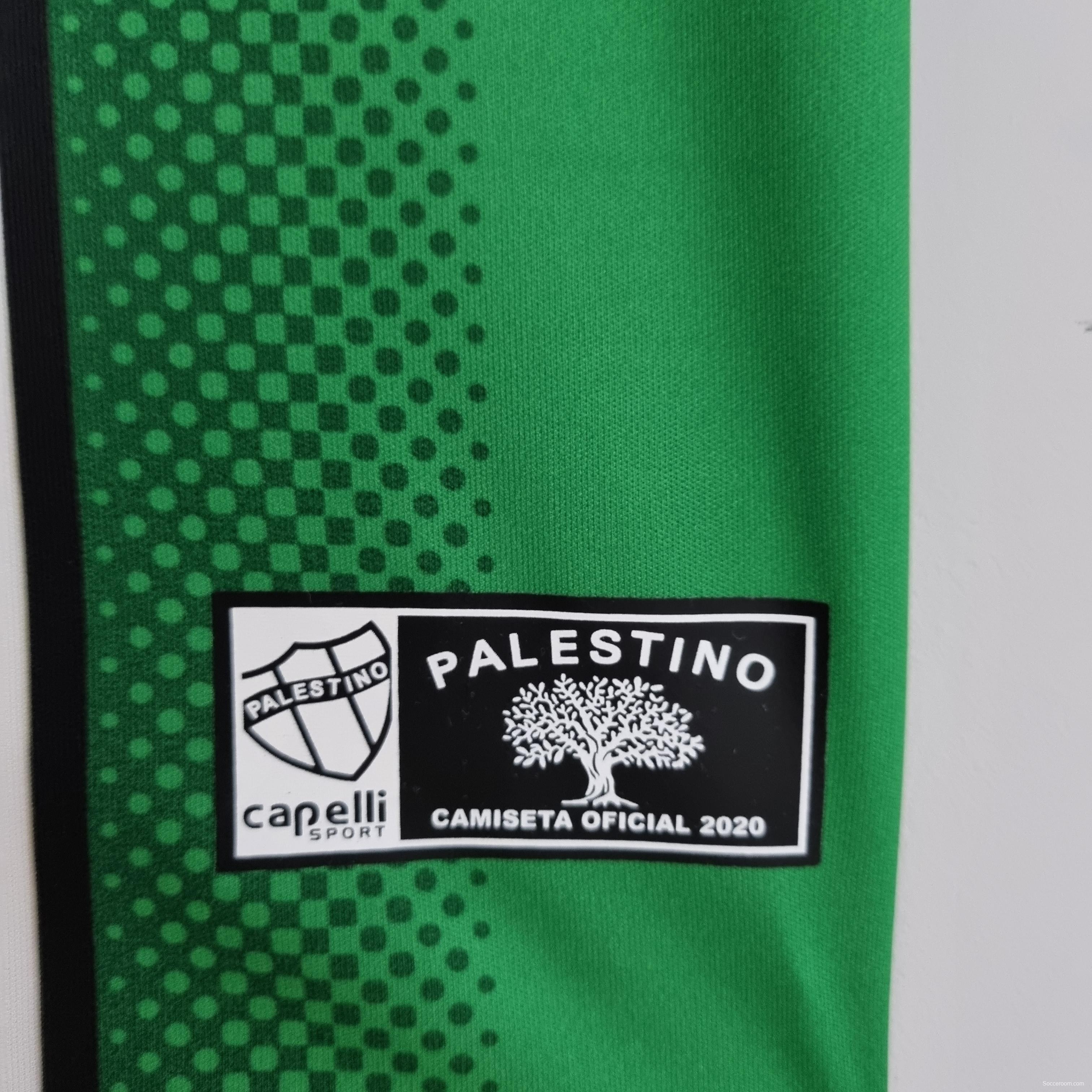 22/23 Deportivo Palestino Red White Green Soccer Jersey