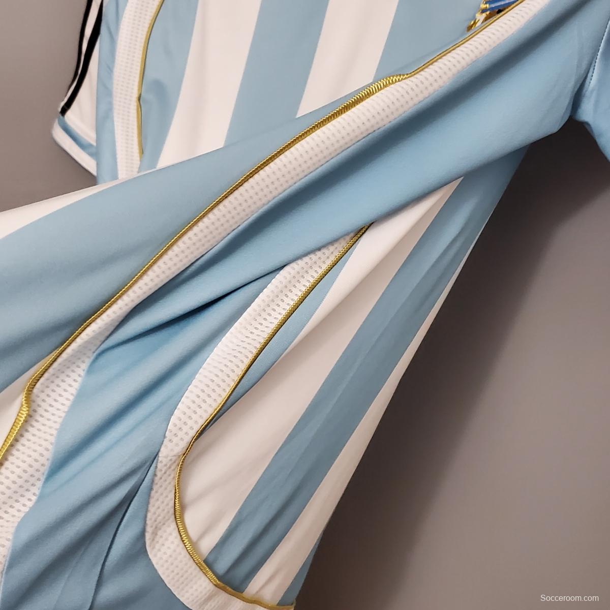 Retro 2006 Argentina home Soccer Jersey