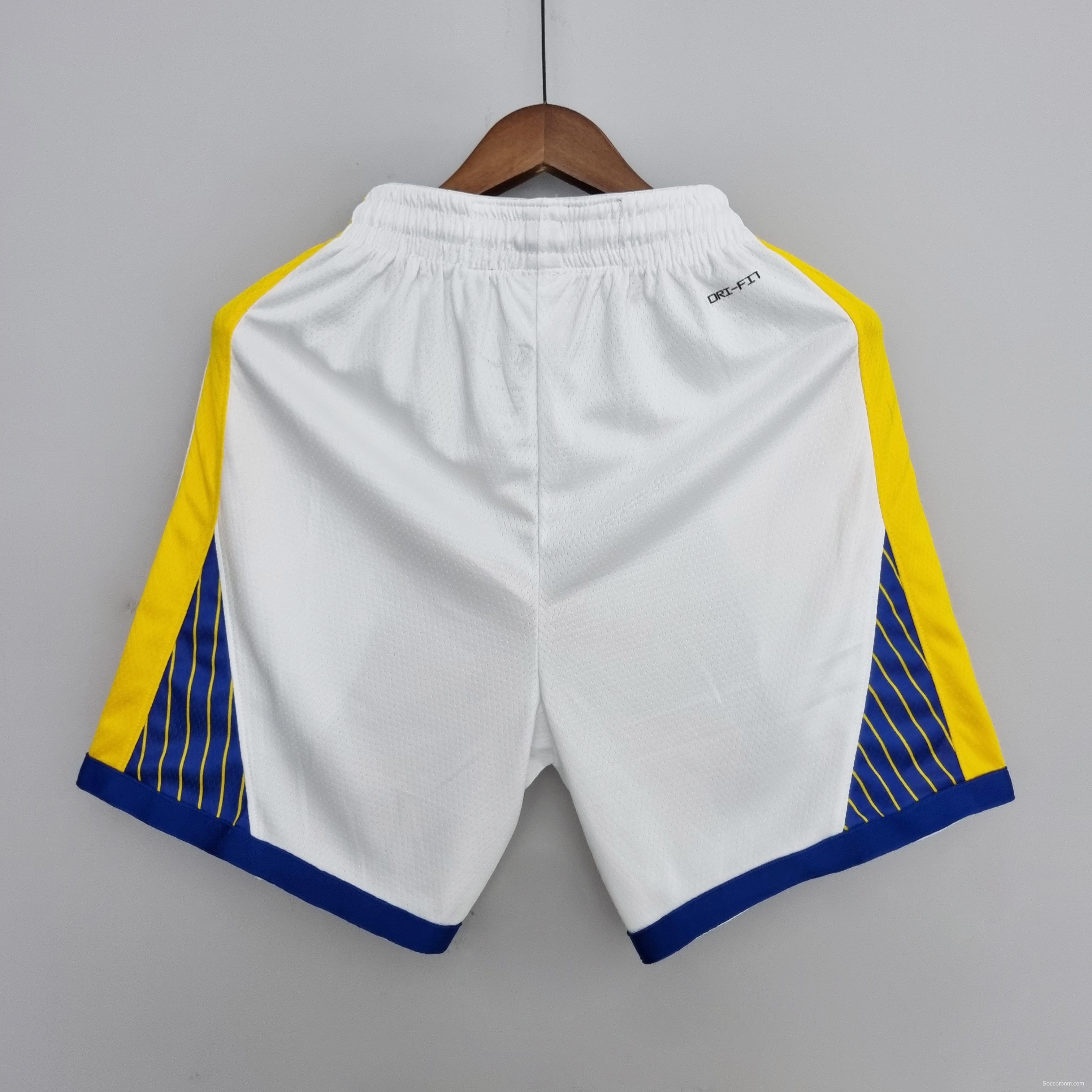 75th Anniversary Golden State Warriors Shorts White NBA Jersey