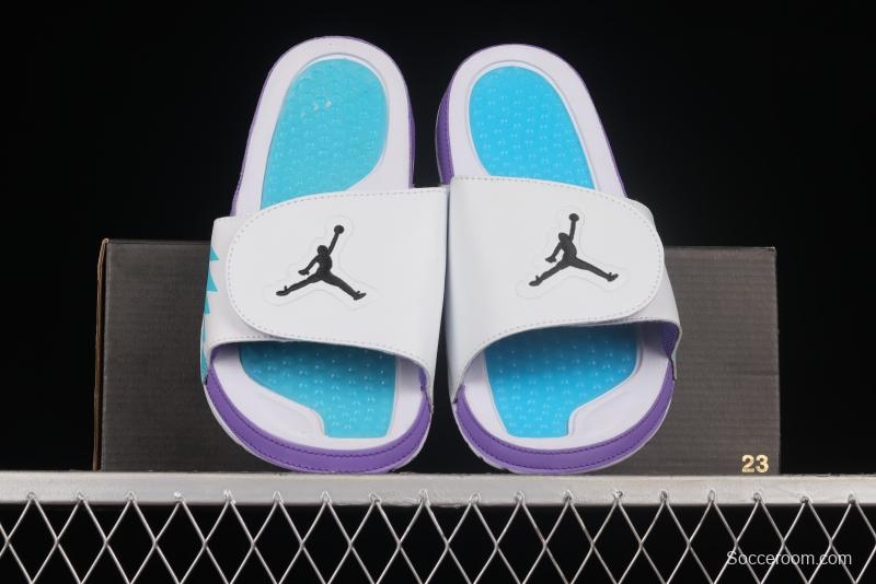 Air Jordan Hydro V Retro Trapeze Velcro Slippers 555501-108