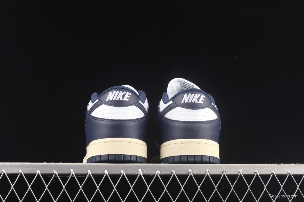 NIKE SB DUNK Low Navy Blue navy blue color SB buckle rebound fashion casual board shoes DD1503-115