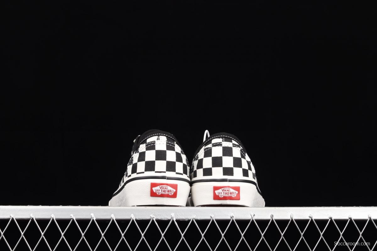 Vans Style 36 Decon SF modified PEACEMINUSONE small head half-moon Baotou checkerboard casual board shoes VN0A3MVL01U