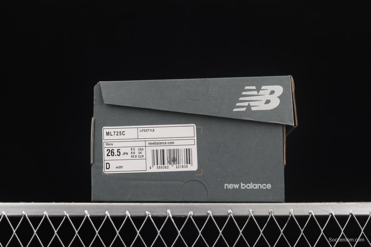 New Balance ML725 series retro single breathable retro daddy sports leisure running shoes ML725C