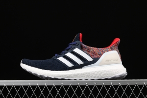 Adidas Ultra Boost 4.0das fourth generation knitted striped blue rainbow UB # limited edition of Shanghai, a Chinese cultural city