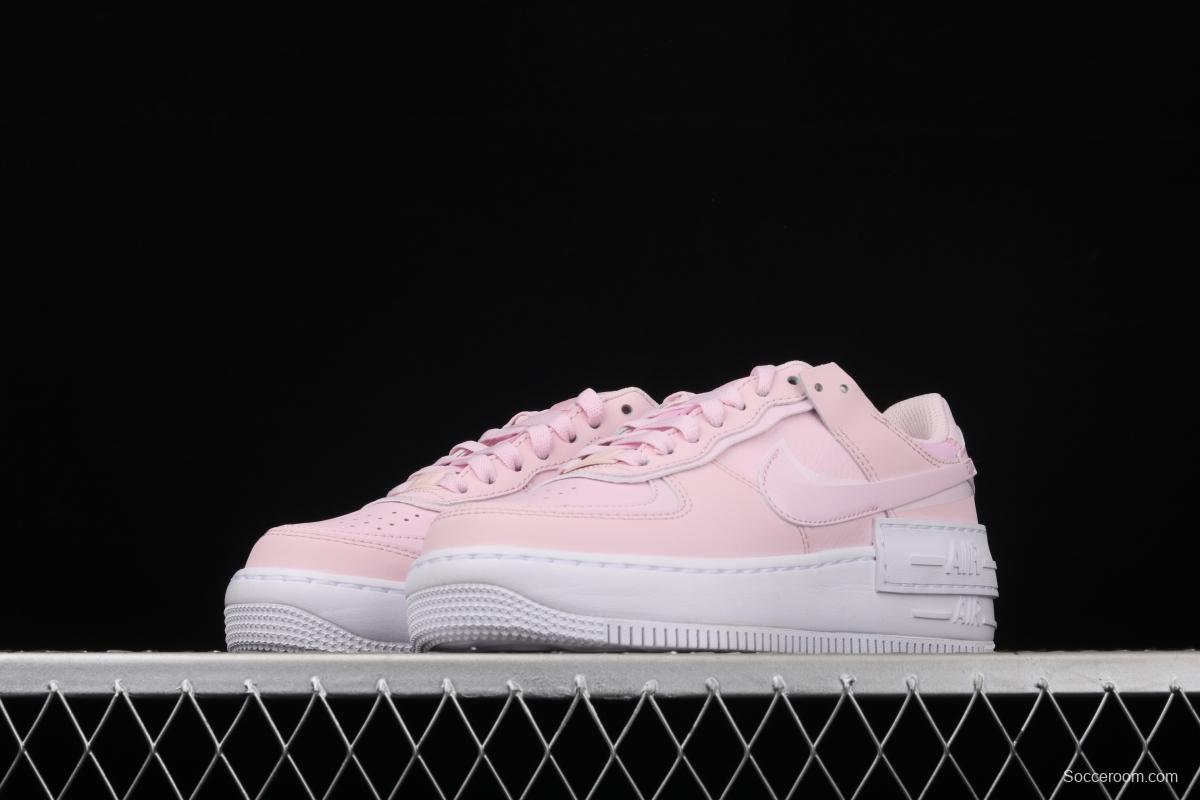 NIKE Air Force 1 ShAdidasow light weight heightened low-top board shoes CV3020-600