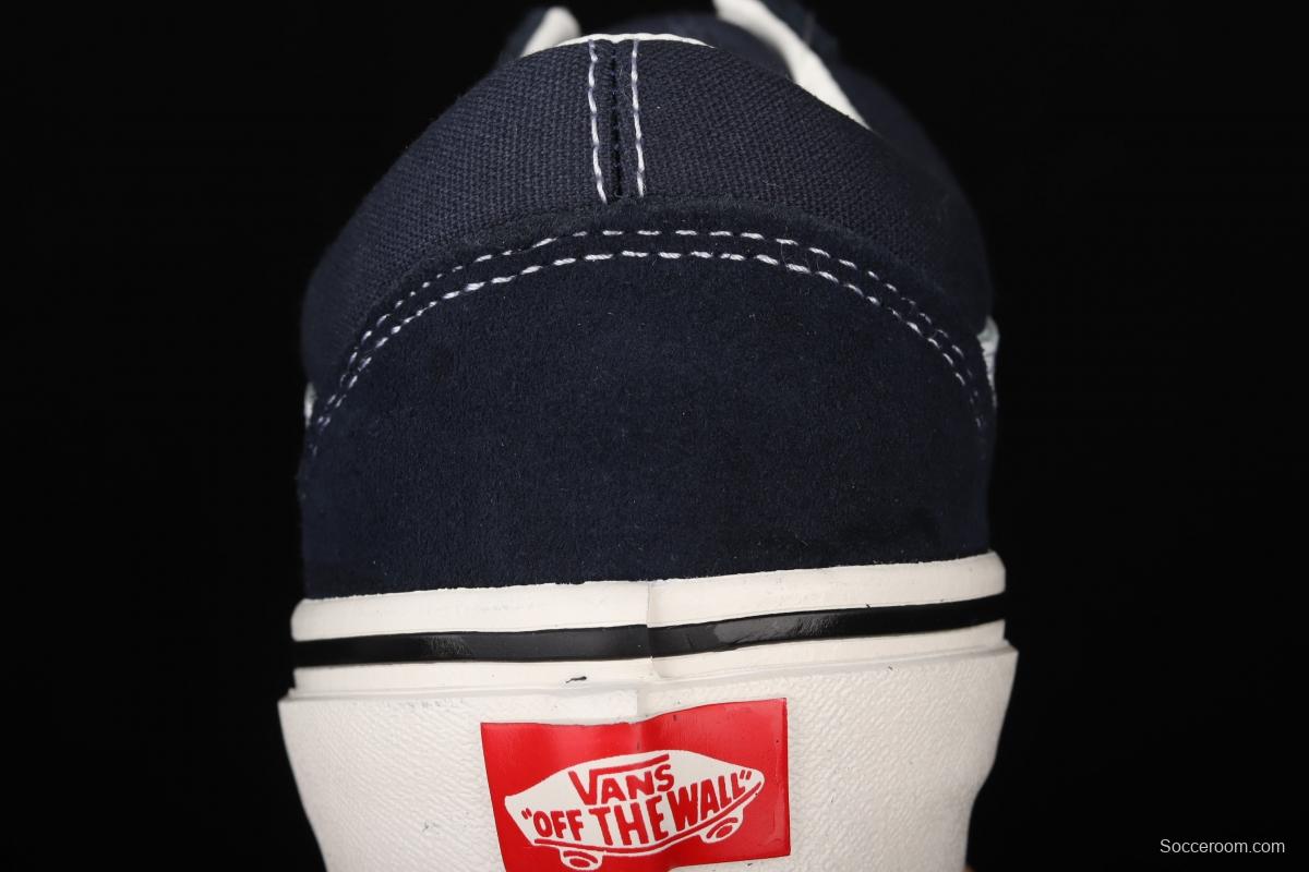Vans Old Skool Anaheim bright oil version night blue casual skateboard shoes VN0A38G2PXC