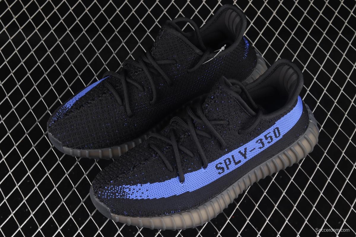 Adidas Yeezy 350 Boost V2 GY7164 Darth Coconut 350 second generation black and blue color