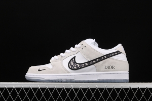 DIOR x NIKE SB DUNK Low joint style low-top casual board shoes CT5058-002