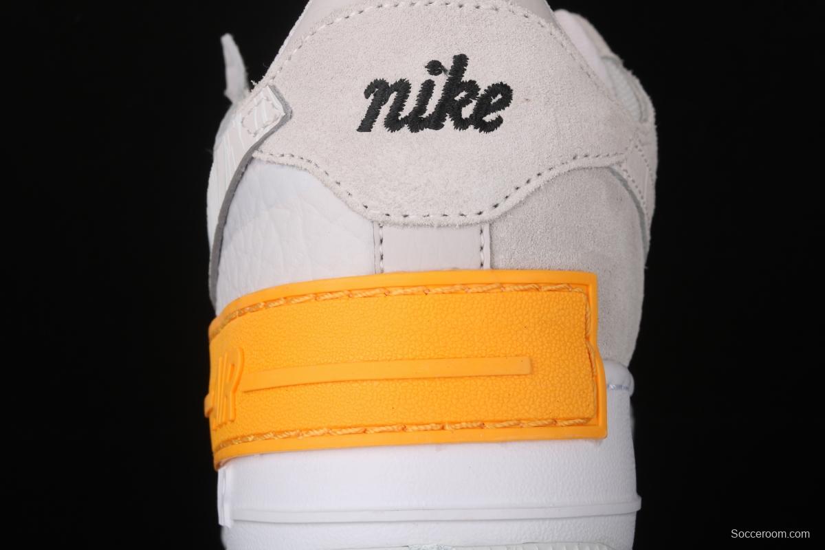 NIKE Air Force 1 ShAdidasow light weight heightened low-top 100-board shoes CU3446-001