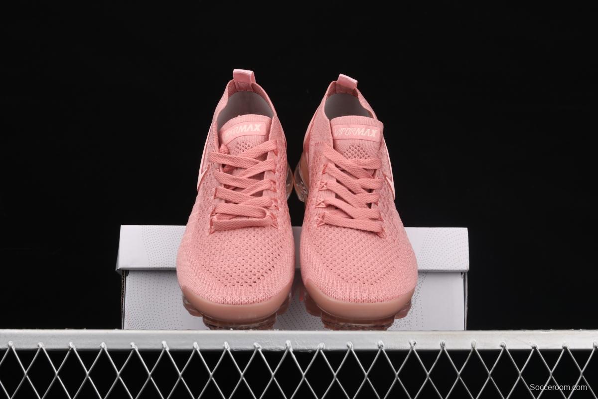 NIKE Air Vapormax Flyknt 2019 full palm air cushion running shoes 942843-600
