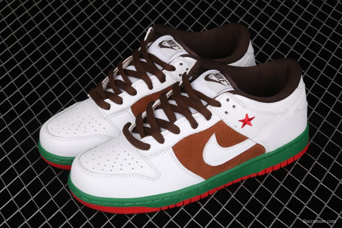 NIKE DUNK SB Low Call California color matching sports skateboard shoes 304292-211