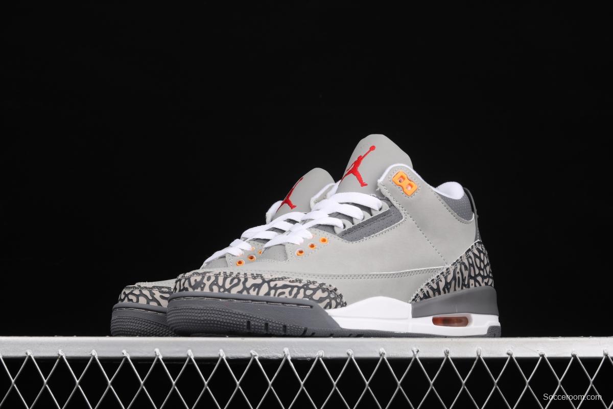 Air Jordan 3 Cool Grey AJ3 Joe 3 Wolf CT8532-012