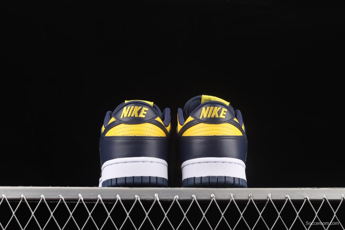 NIKE SB DUNK Low Michigan Michigan color buckle broken backboard fashion casual board shoes DD1391-700