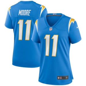 Women's Jason Moore Powder Blue Player Limited Team Jersey