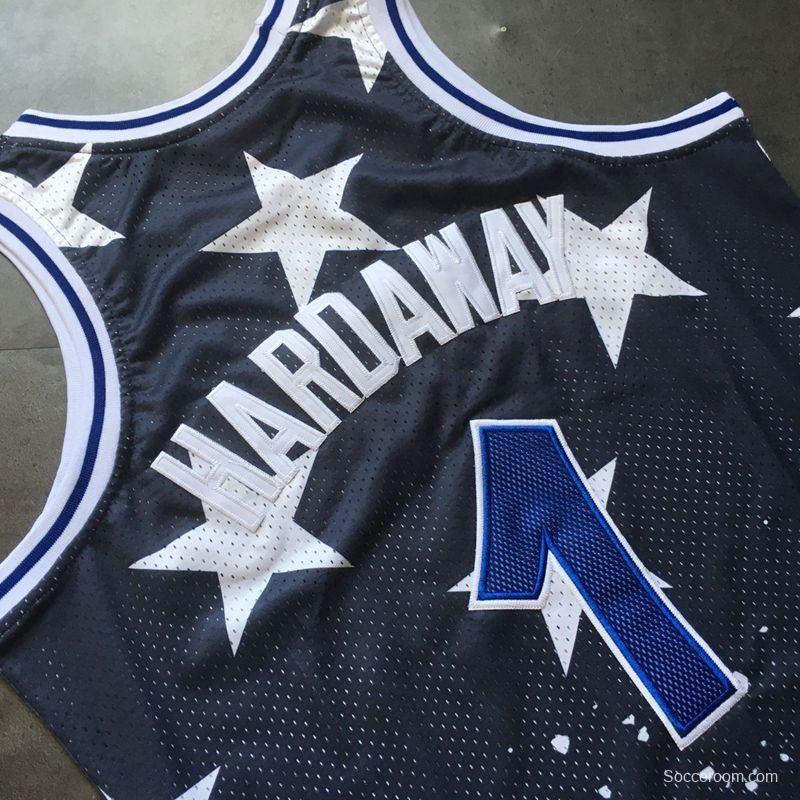 Men's Anfernee Hardaway Blue Retro Classic Team Jersey