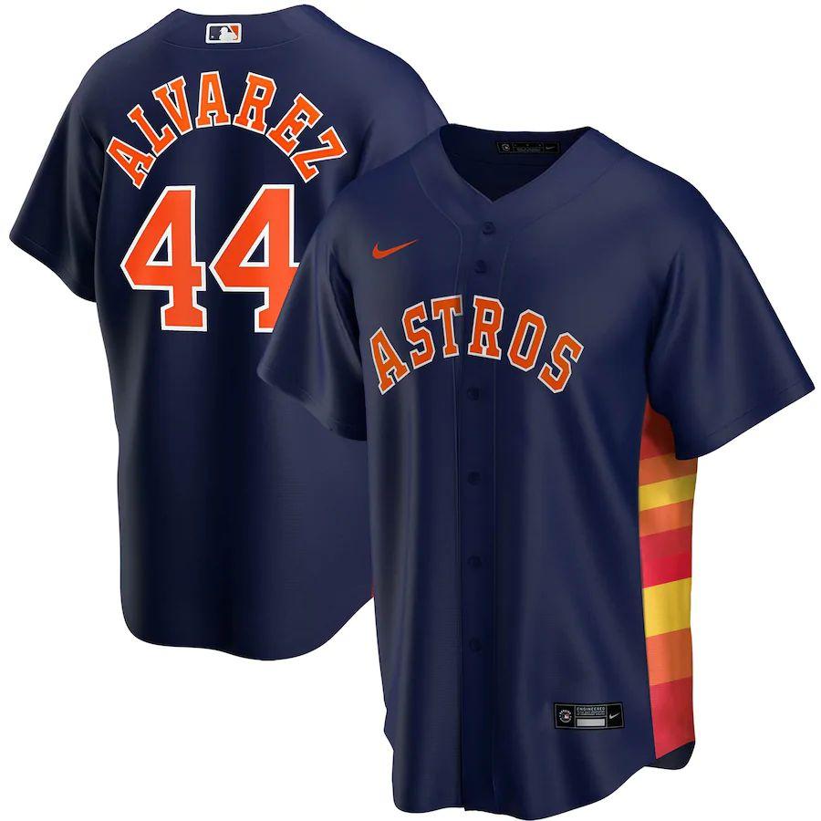 Men's Yordan Alvarez Navy Alternate 2020 Player Team Jersey