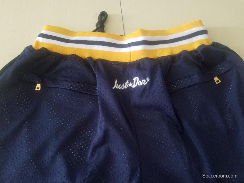 Michigan State College Navy Blue Basketball Shorts