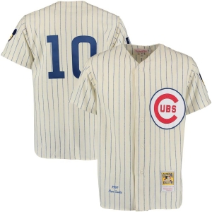 Men's Ron Santo Cream Throwback Jersey