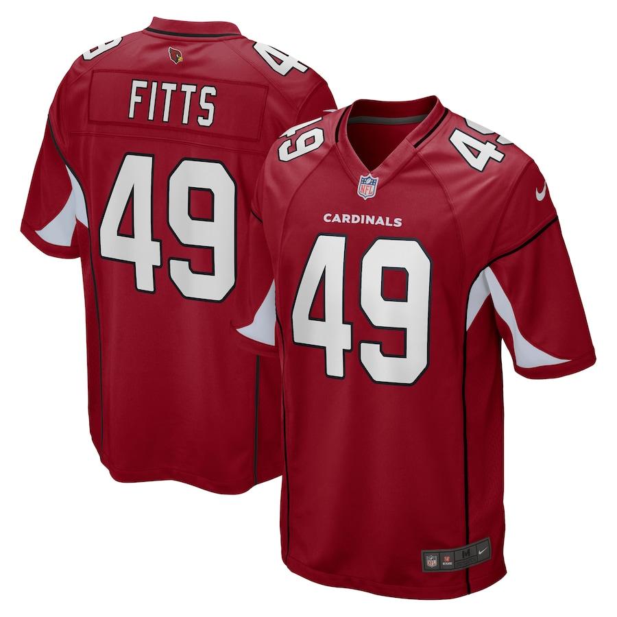 Men's Kylie Fitts Cardinal Player Limited Team Jersey