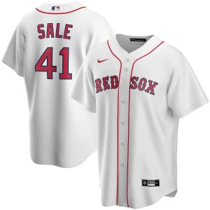 Youth Chris Sale White Home 2020 Player Team Jersey