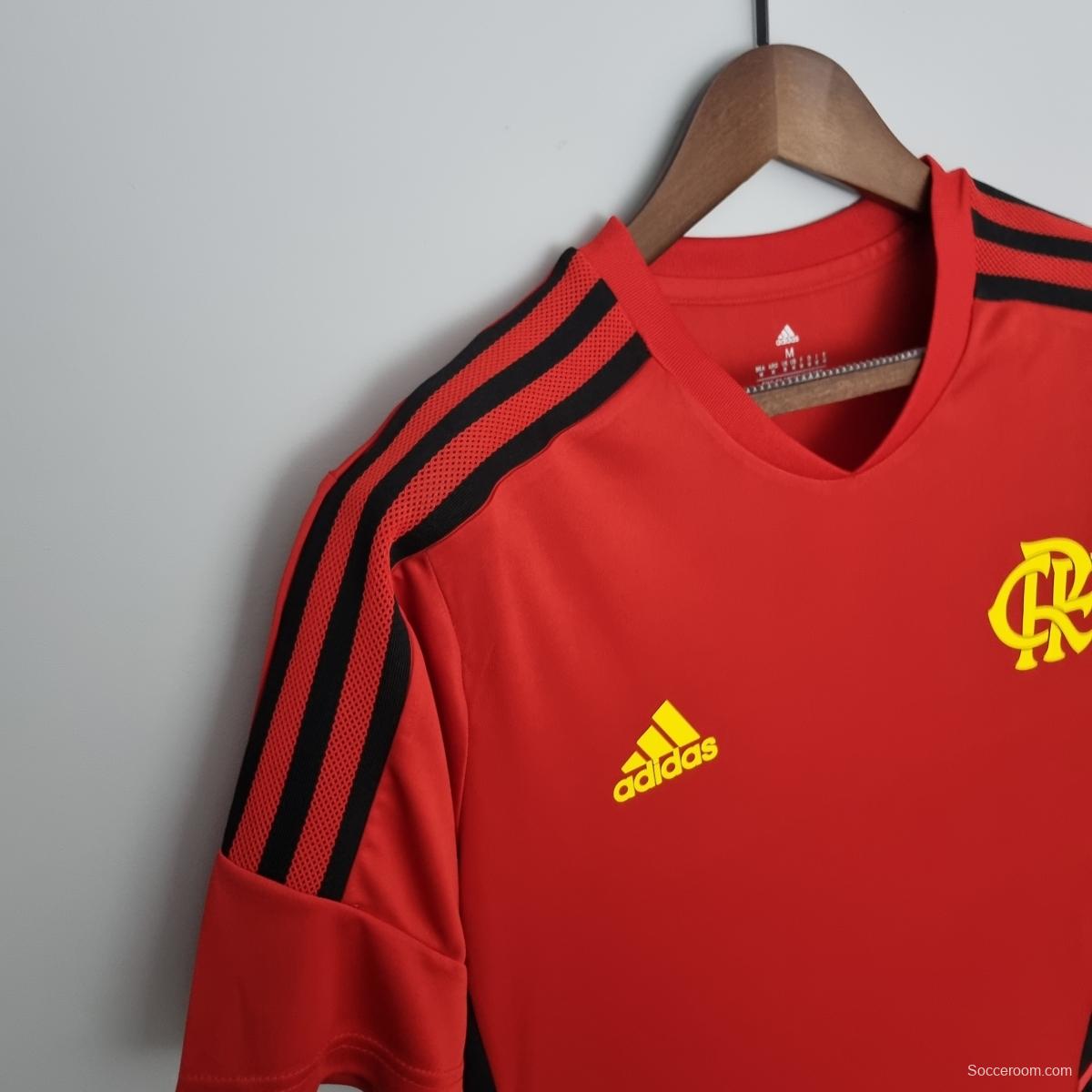 22/23 Flamengo Training Suit Red Soccer Jersey