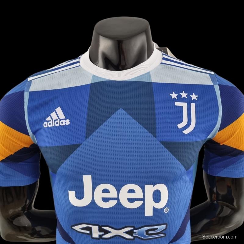 Player Version 22/23 Juventus Fourth Away Soccer Jersey