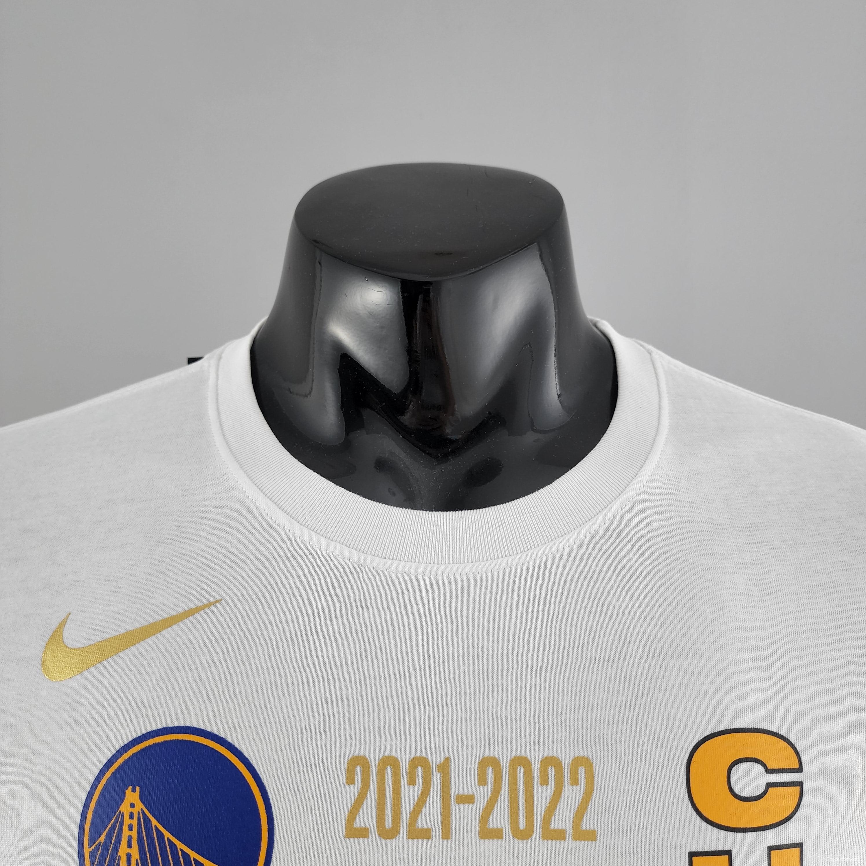 NBA Golden State Warriors Championships White T-shirts#K000183