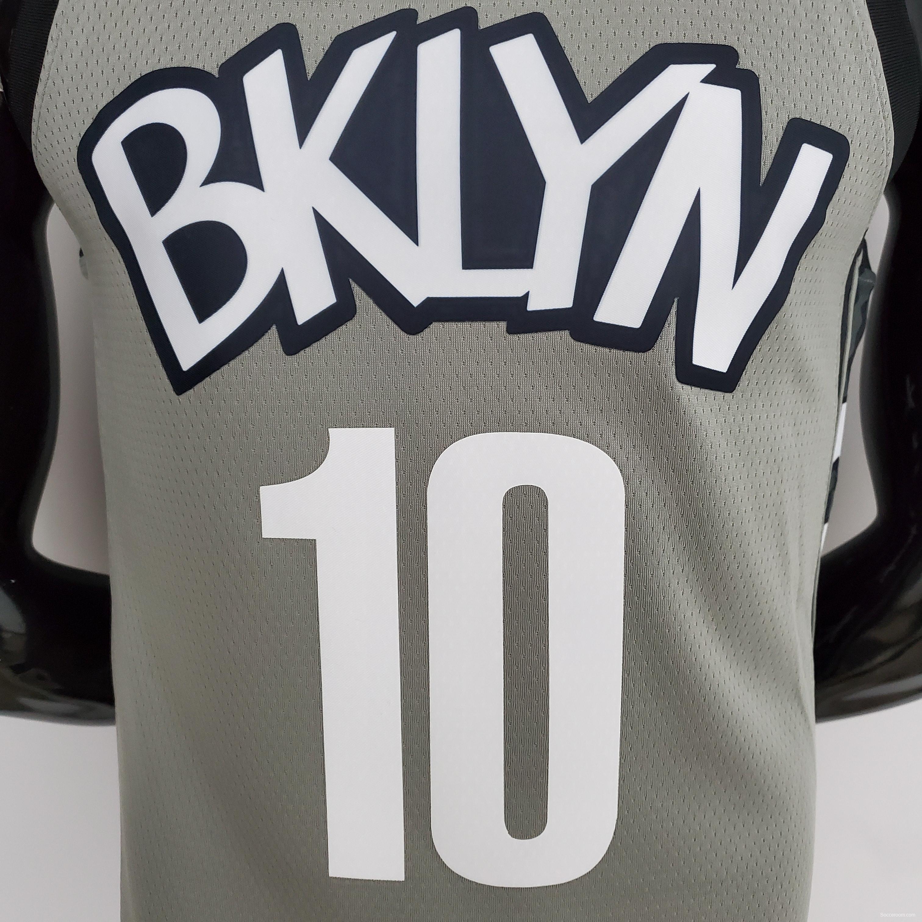 NBA Nets Simmons #10 Flyer Grey Jersey