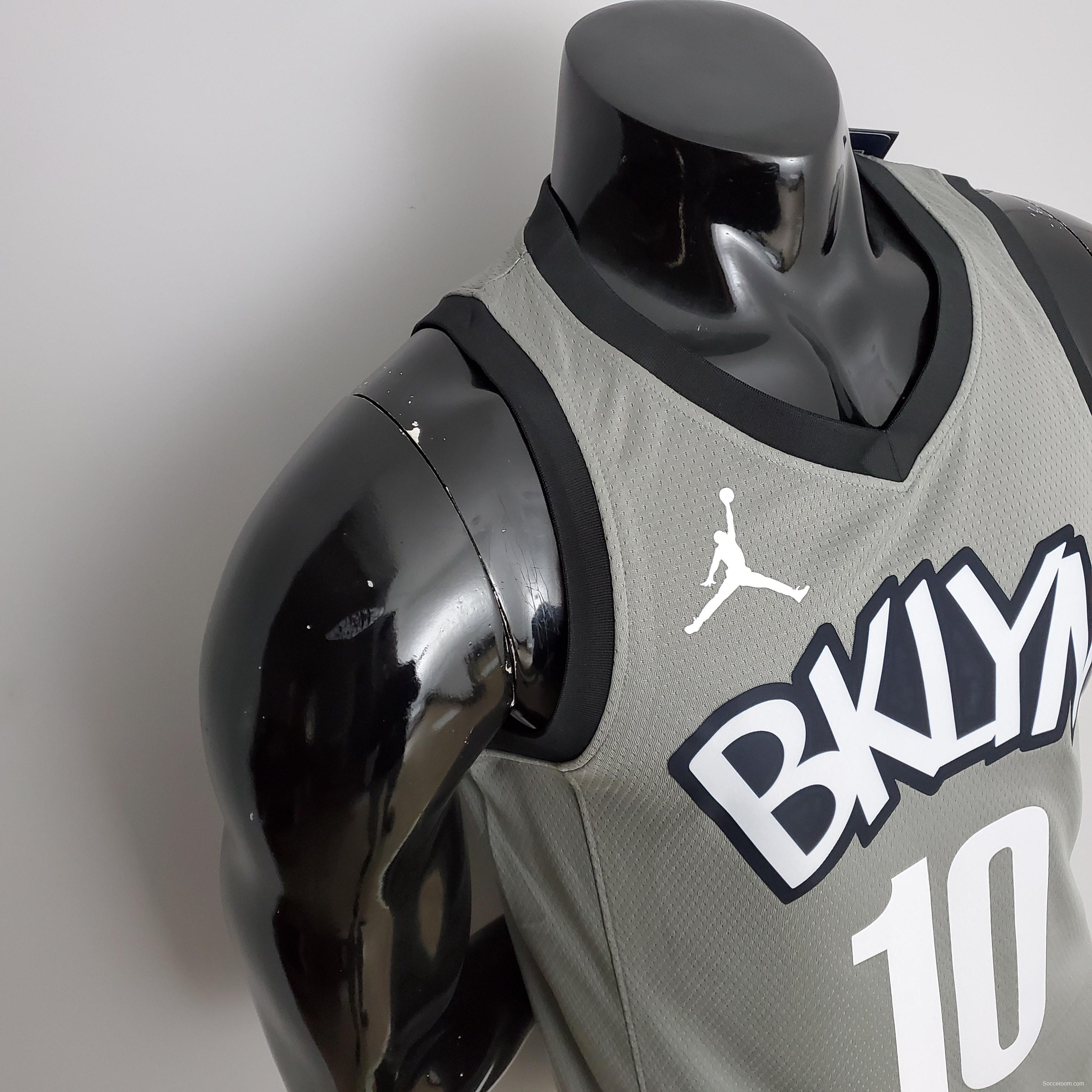 NBA Nets Simmons #10 Flyer Grey Jersey