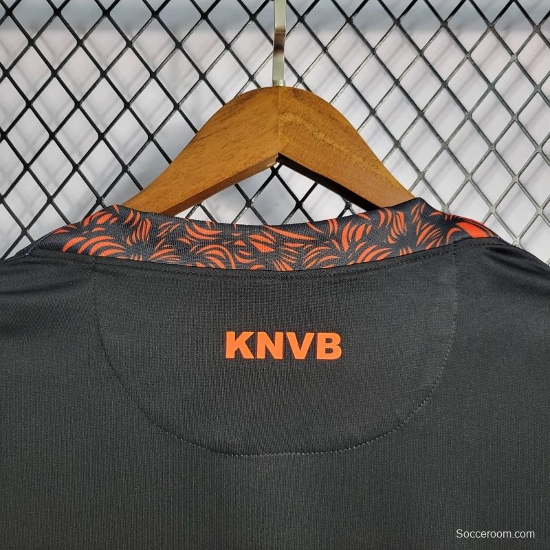 2022 Netherlands Black Training Jersey