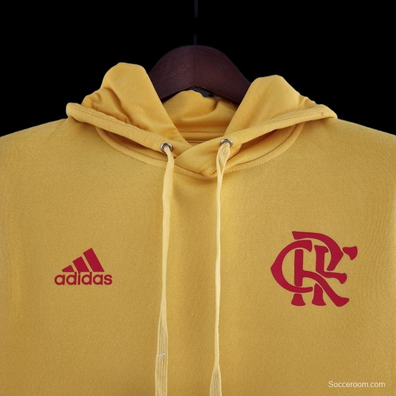 2022 Flamengo Hoodie Yellow