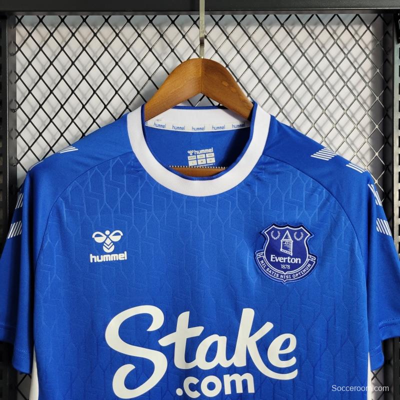 22/23 Everton Home Soccer Jersey