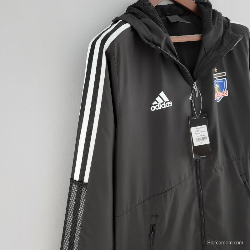 2022 Colo Colo Windbreaker Black