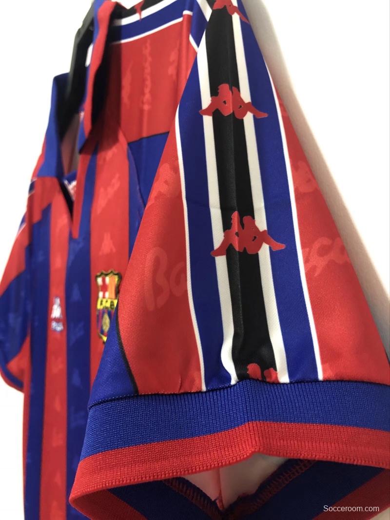 Retro 96/97 Barcelona Home Soccer Jersey