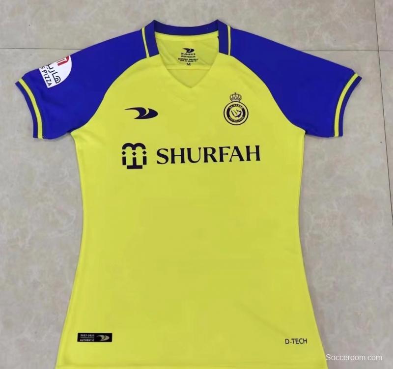 22-23 Al-Nassr Home Women Jersey