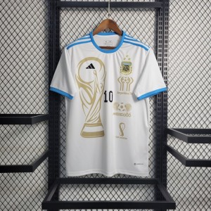 2023  Argentina World Cup White Training Jersey