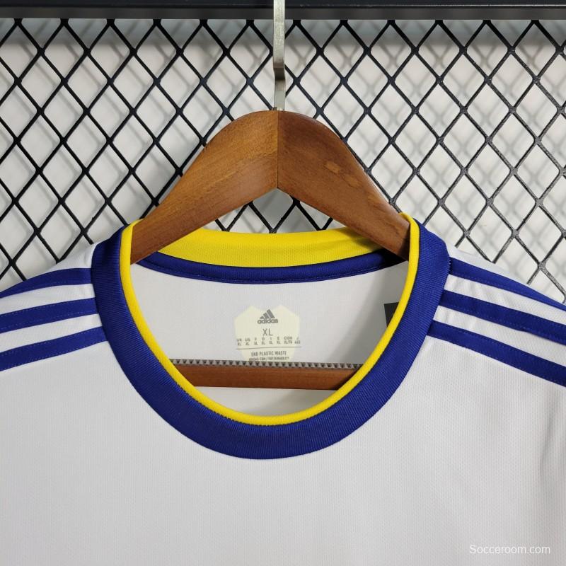 22-23 Boca Juniors Away White Jersey