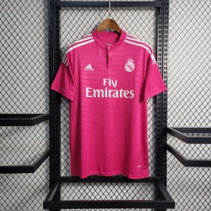 Retro 14-15 Real Madrid Away Pink Jersey