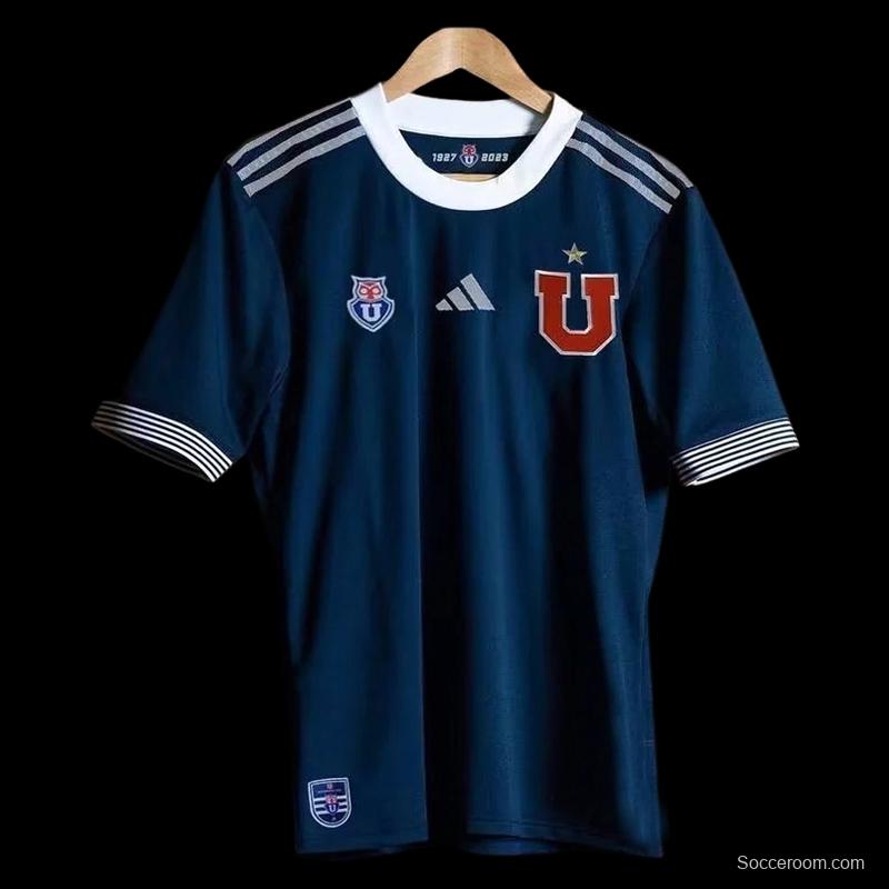 23/24 Club Universidad De Chile Special Navy Jersey