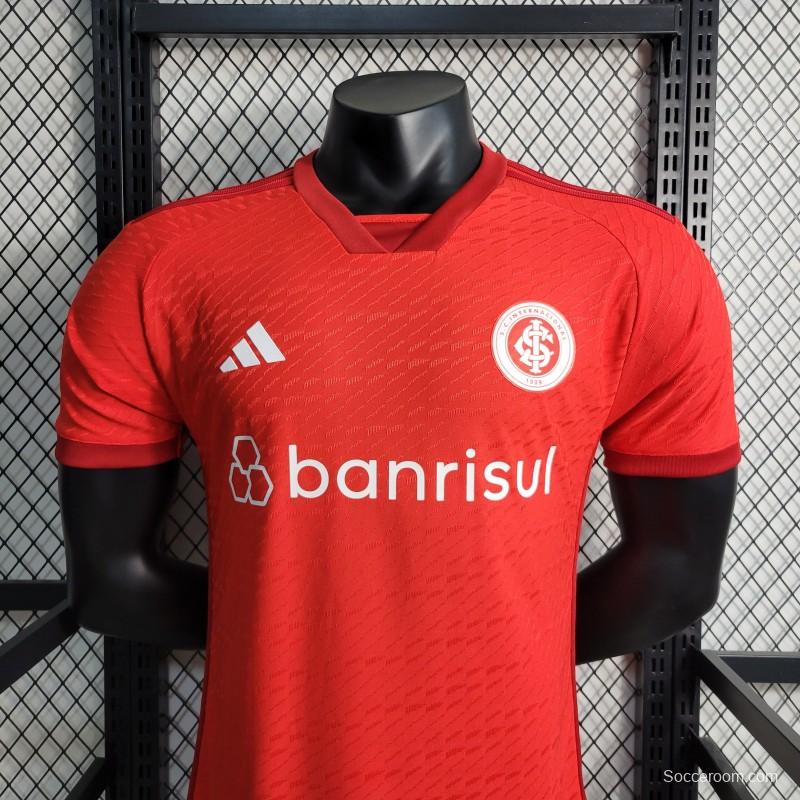 Player Version 23-24 SC Internacional Home Jersey