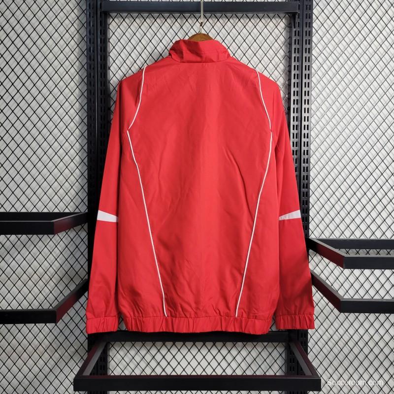 23-24 Benfica Windbreaker Red