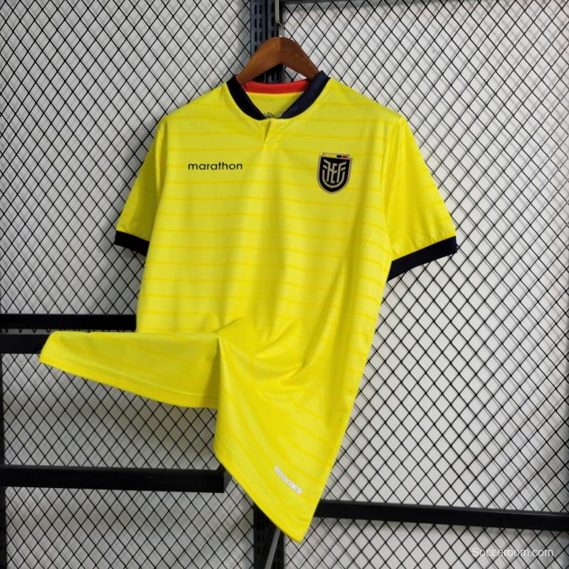 2023  Ecuador Home Jersey