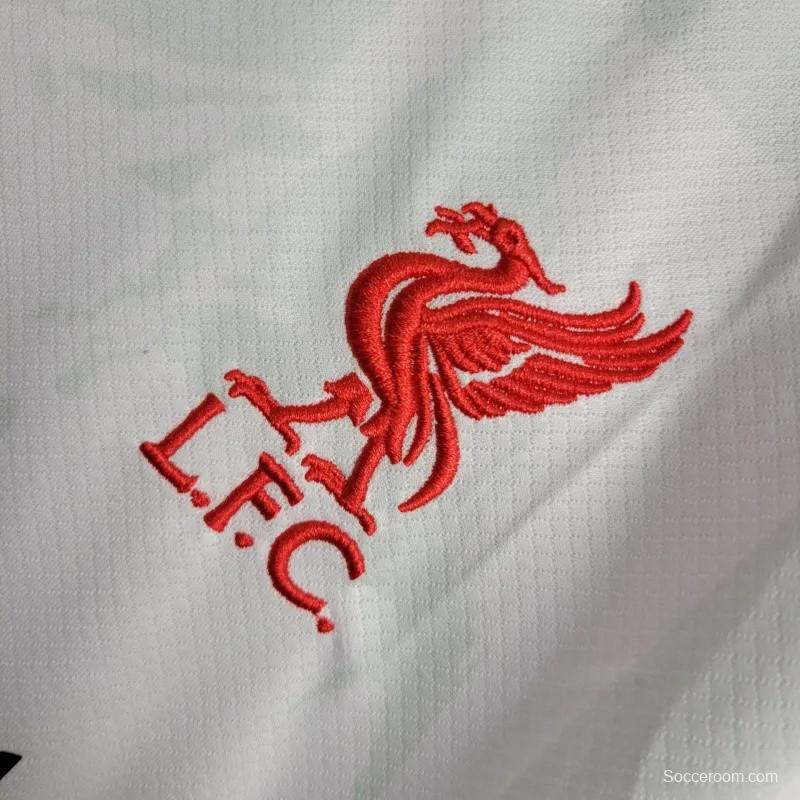 24/25 Kids Liverpool Third White Jersey