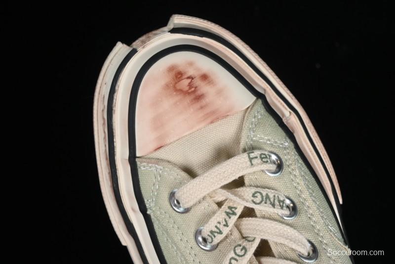 Feng Chen Wang Converse Chuck 70 Low Unisex Deconstructed Canvas Sneakers - A07636C