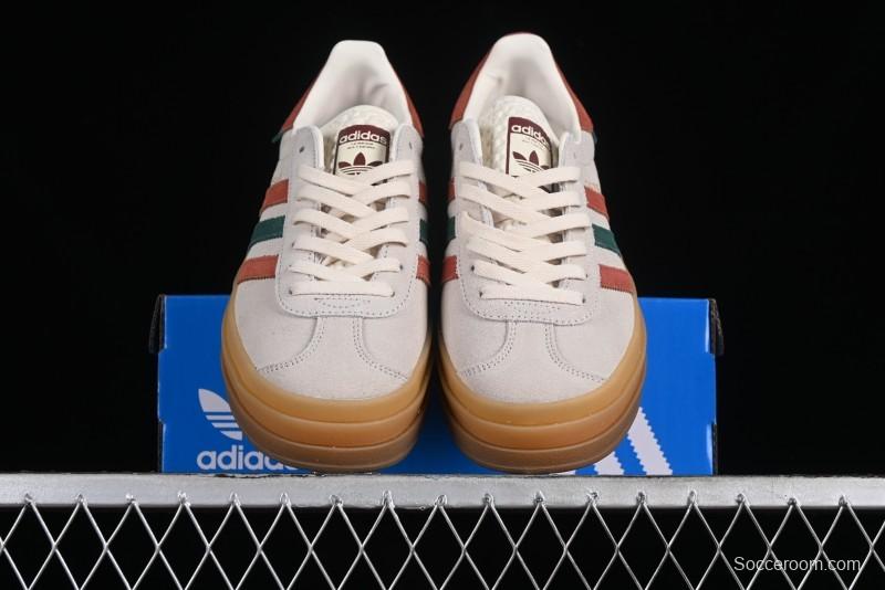 Adidas Originals Gazelle Bold IG3685 Low-Top Sneakers with Thick Sole for Casual Wear Anti-Slip and Durable