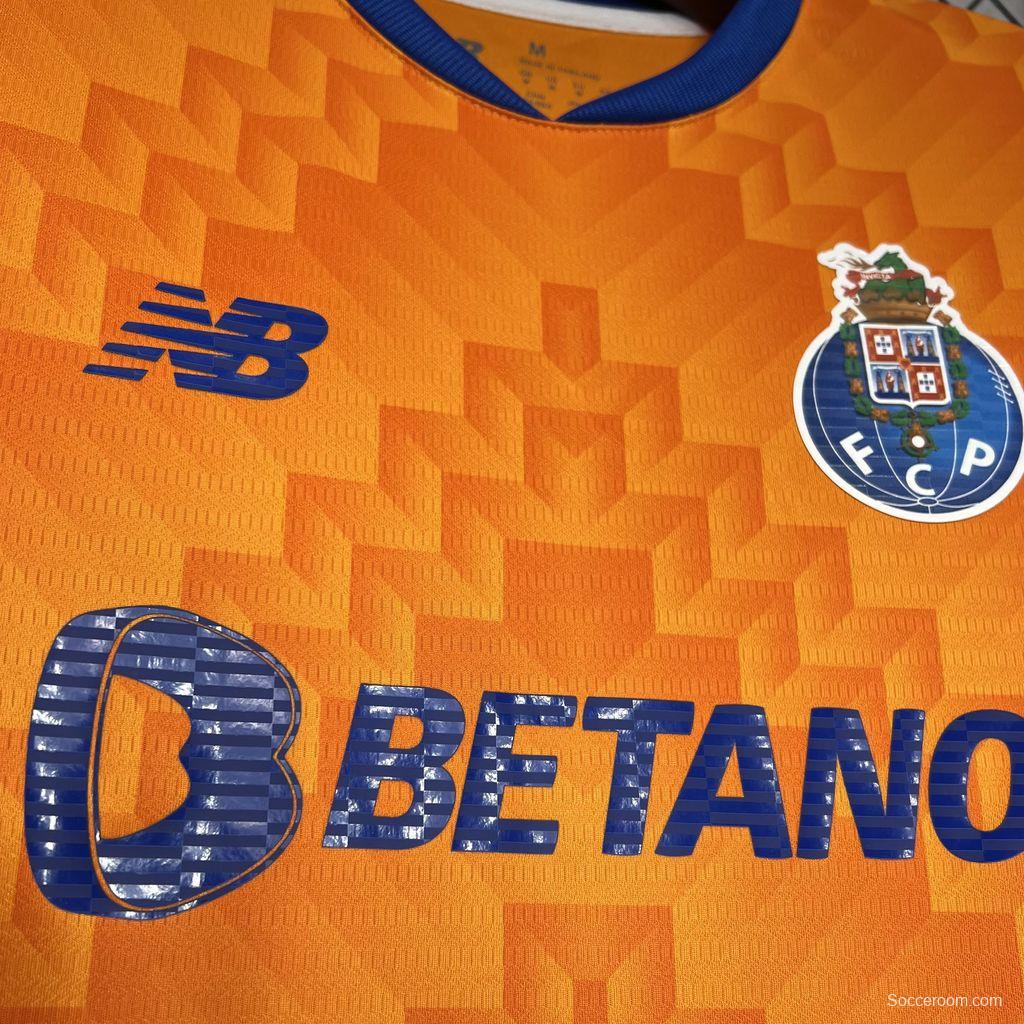 24/25 FC Porto  Away Orange Jersey