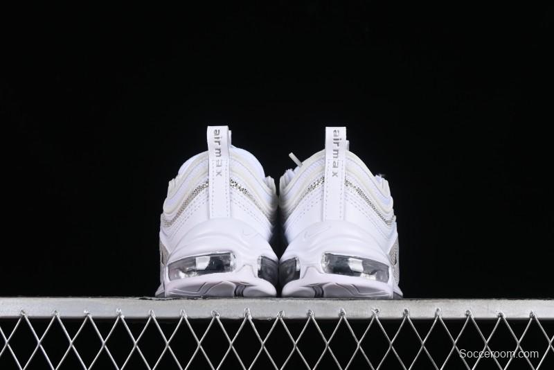 Nike Air Max 97 Retro Running Shoes with Full-Sole Air Cushion - FQ8889-100