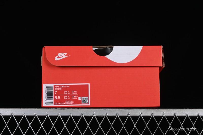 Nike Dunk Low Plaid Variation Retro SB Lace-Up Low-Top Casual Sneakers - DD1503-124